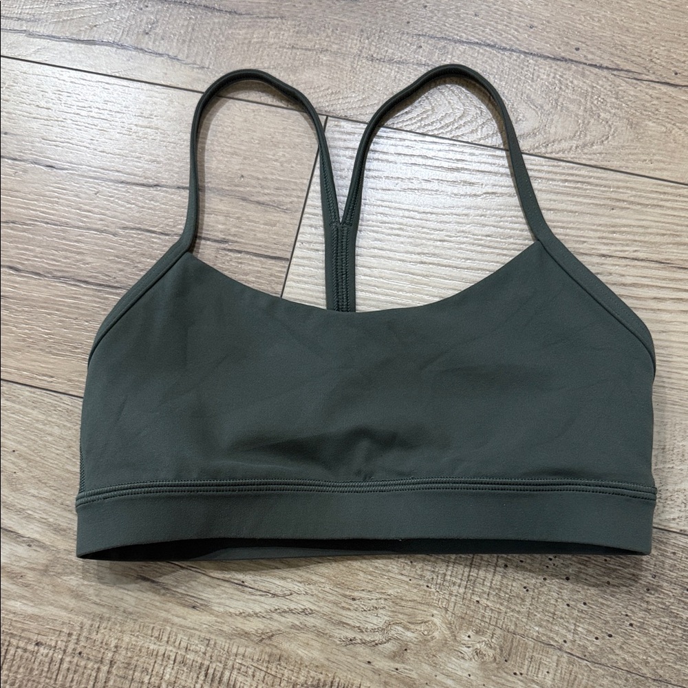 Olive Green Lululemon Bra